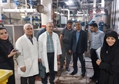 بازدید ایمنی از بخش های مختلف بیمارستان