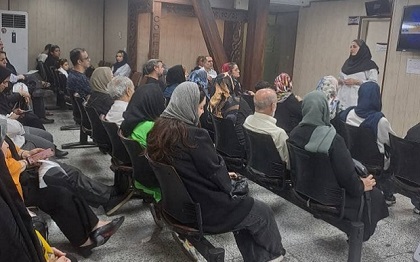برگزاری کلاس آموزشی ارتقا سلامت...