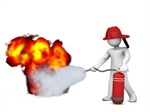Firefighting training and how to use fire extinguishers